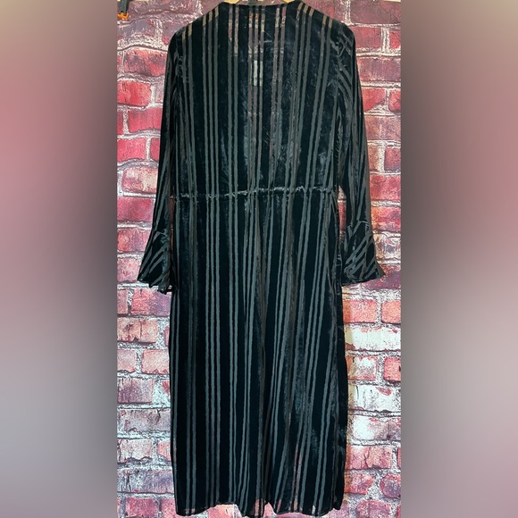 Free People Dolly Duster Velvet Ruffle Cardigan NWT - Picture 7 of 7